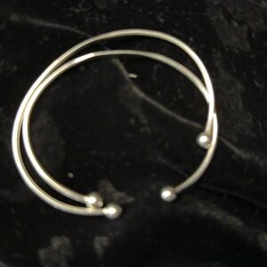 ADDITIONAL CLOSET CLEAR OUT!! TWO STERLING SILVER Bangle Bracelets